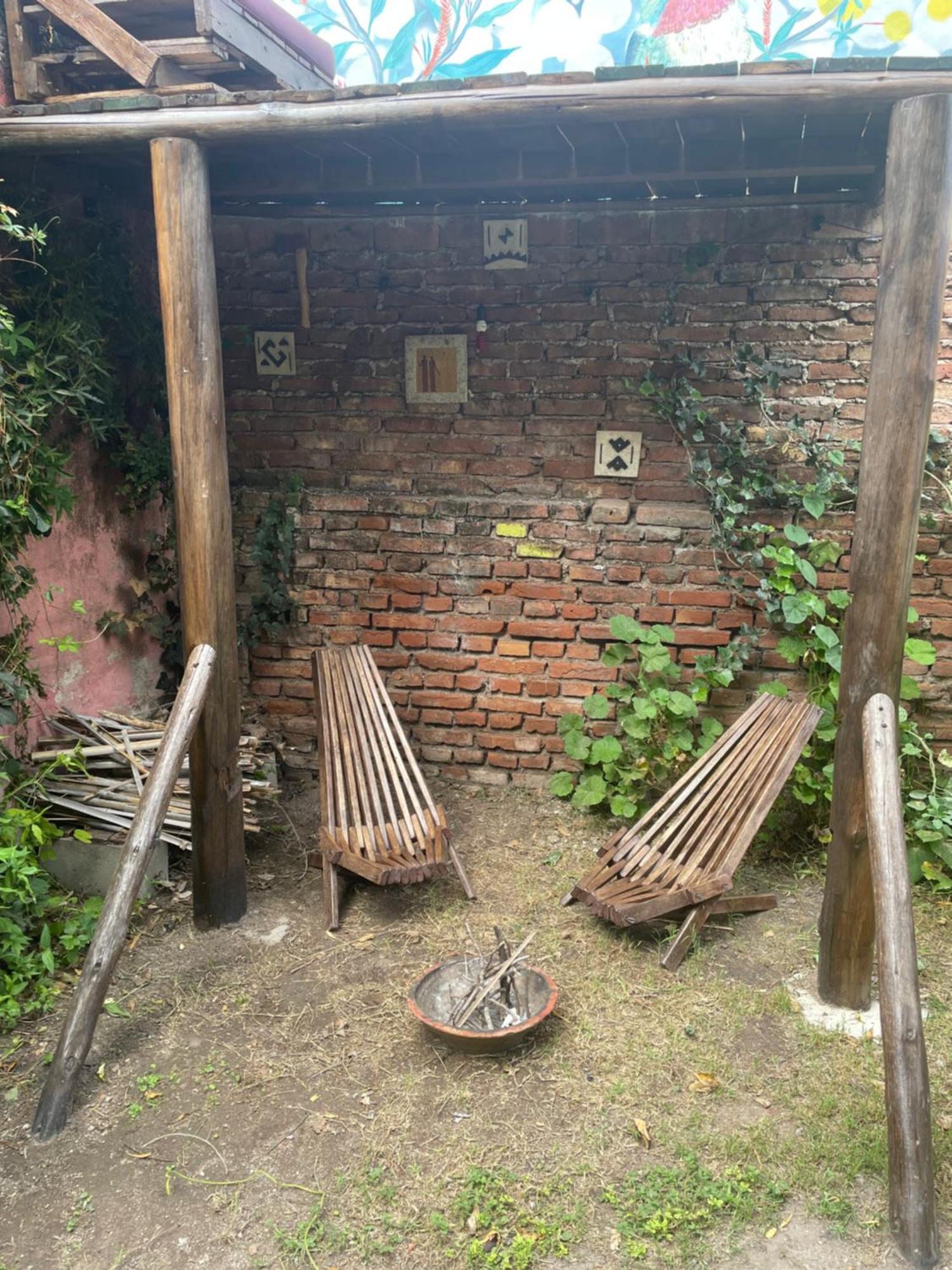 Puerta Azul Hostel Капилья-дель-Монте Экстерьер фото